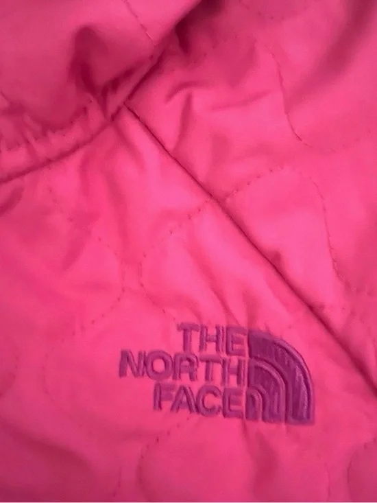 Women’s The North Face Pink And Purple Lightweight Puffer Jacket Size Large - Picture 2 of 4
